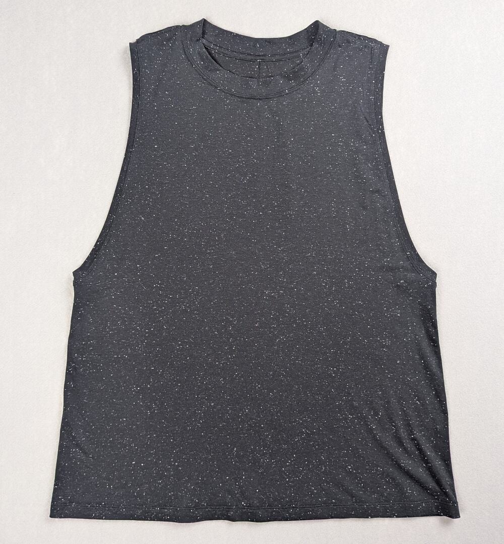 lululemon All Yours Boyfriend Tank Black/White Size 8 (est)